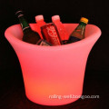 LED Ice Beer Buckets, LED Buckets for Fruit or Wine, LED Acrylic Ice Bucket